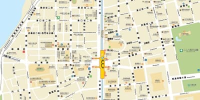 Ximending mrt mapa