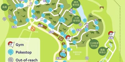 Mapa del zoo de Taipei